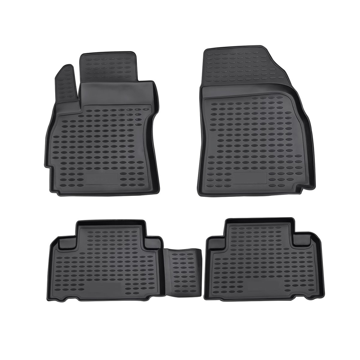 Mazda 5 Floor Mats - Omac - Rubber TPE - Black - '06-'10